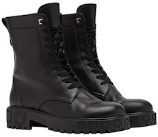 (W) 菲拉格慕 Gancini 黑色摩托靴 01A574-741339 Order (W) 菲拉格慕 Gancini 黑色摩托靴 01A574-741339