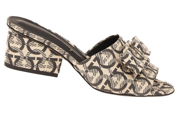 (W) FERRAGAMO Gancini Mule 'Black Brown' 圖 2