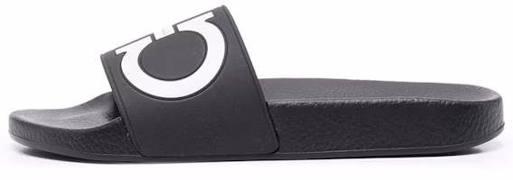(Women) FERRAGAMO Gancini Open Toe Slide 'Black Print' 01B827-744127 (Women) FERRAGAMO Gancini Open Toe Slide 'Black Print' 01B827-744127