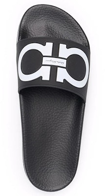 (W) FERRAGAMO Gancini Selipar Open Toe 'Cetakan Hitam' 01B827-744127 Shop (W) FERRAGAMO Gancini Selipar Open Toe 'Cetakan Hitam' 01B827-744127