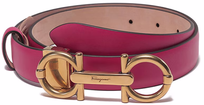 (Women) FERRAGAMO Gancini Retro Adjustable Leather Belt for Women, 2.5cm Wide. 230059-754813 Buy (Women) FERRAGAMO Gancini Retro Adjustable Leather Belt for Women, 2.5cm Wide. 230059-754813
