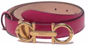 Buy (Women) FERRAGAMO Gancini Retro Adjustable Leather Belt for Women, 2.5cm Wide. 230059-754813