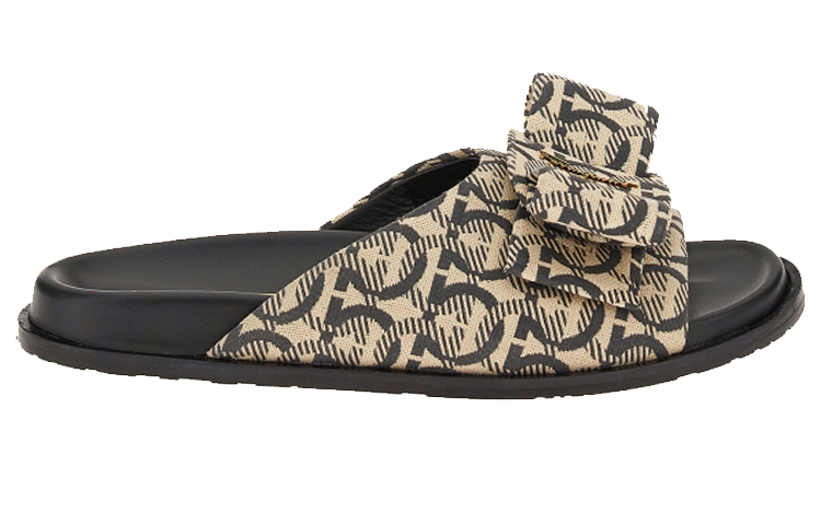 (W) FERRAGAMO Gancini Slipper 'Bright White' 圖 2