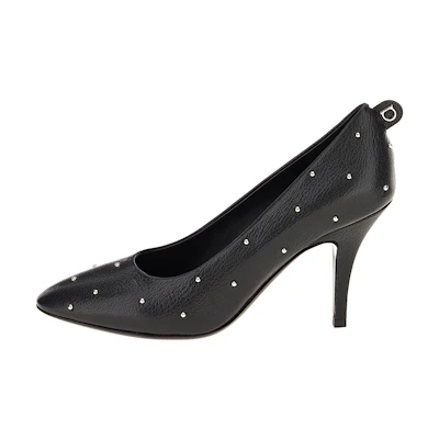 (W) FERRAGAMO Gancini Stiletto Heels 'Black'