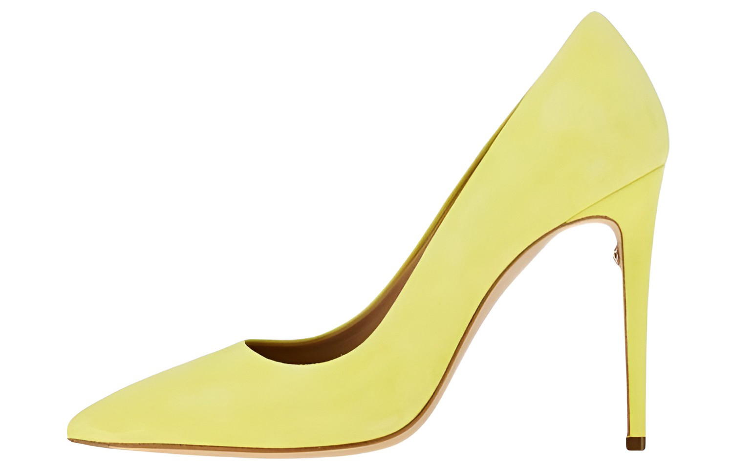 Buy (W) FERRAGAMO Sepatu Hak Tinggi Kulit Kambing 'Kuning' 01D268-999022