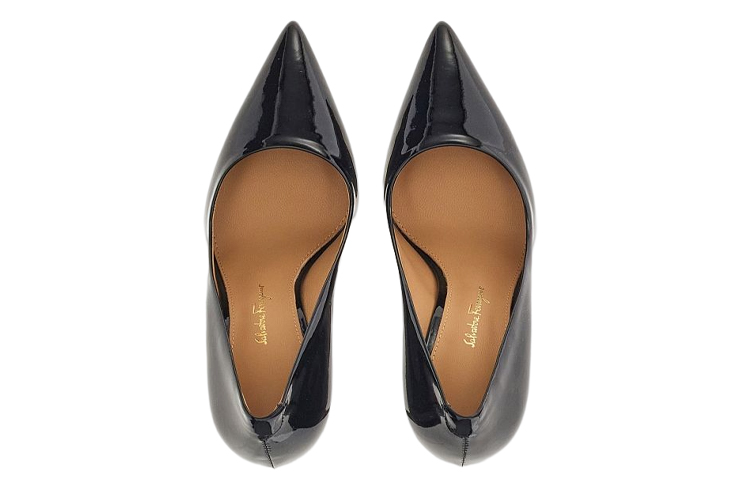 (W) FERRAGAMO Plain Pump 'Black' 圖 3