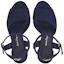 Lookbook (W) FERRAGAMO Sandalo Spuntato in Pelle di Capra con Zeppa ''Blu'' 01E075-758581