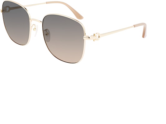 (W) FERRAGAMO 金色方框超大UV防護太陽眼鏡 SF232SK71760 Buy (W) FERRAGAMO 金色方框超大UV防護太陽眼鏡 SF232SK71760