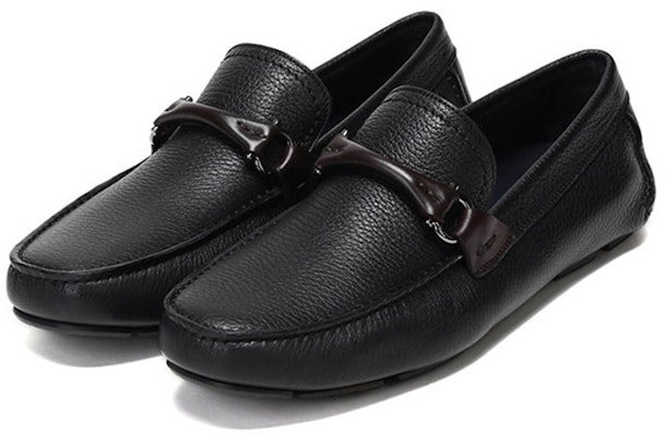 (Women) FERRAGAMO Granprix 'Black Leather Loafer' 029396-642823 Lookbook (Women) FERRAGAMO Granprix 'Black Leather Loafer' 029396-642823