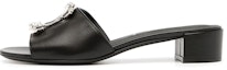 Buy (W) FERRAGAMO Henri 30 'Peep-Toe Hitam' 01A839-741146