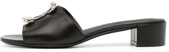 (Women) FERRAGAMO Henri 30 'Black Peep-Toe' 01A839-741146 (Women) FERRAGAMO Henri 30 'Black Peep-Toe' 01A839-741146