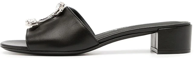 (Women) FERRAGAMO Henri 30 'Black Peep-Toe' 01A839-741146 (Women) FERRAGAMO Henri 30 'Black Peep-Toe' 01A839-741146