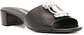 (W) FERRAGAMO Henri 30 'Peep-Toe Hitam' 01A839-741146