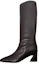 Buy (W) 페라가모 블랙 엘레강스 하이탑 부츠 (Ferragamo Black Elegance High-top Boots) 01A687-722662
