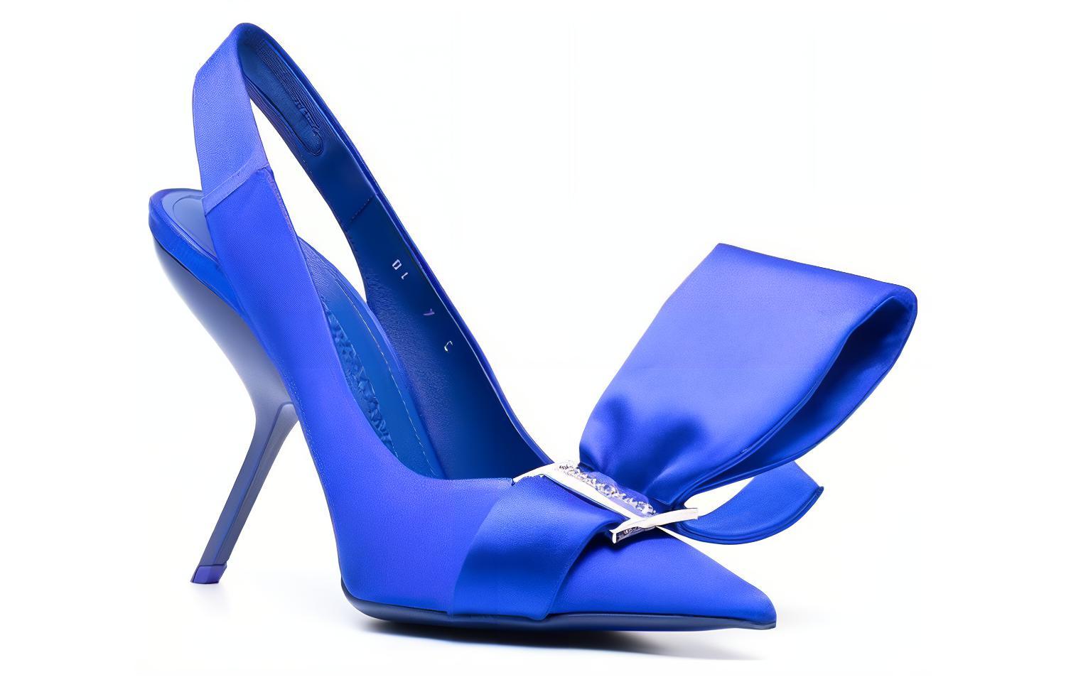 (W) FERRAGAMO High-Top Sneaker 'Blue' 圖 3