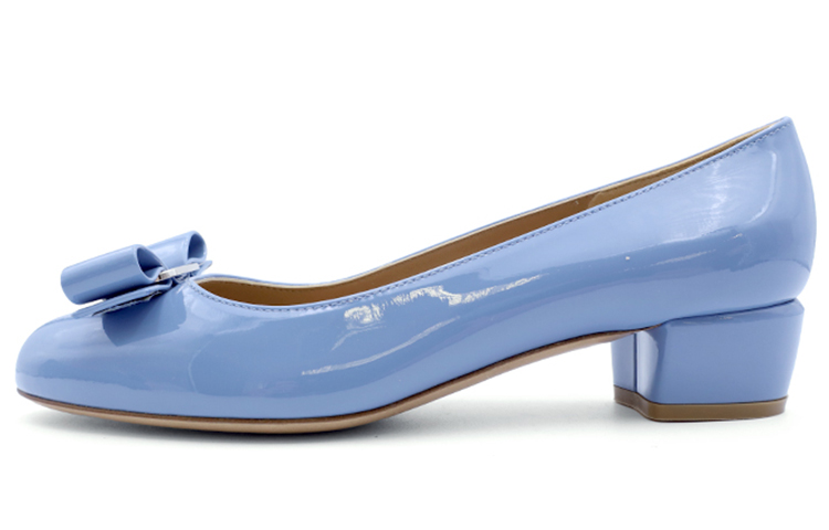 (Women) FERRAGAMO High Heel 'Blue Bow' 01B221-744764