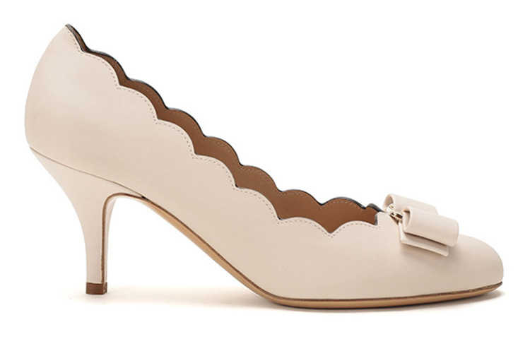 (W) FERRAGAMO High Heel 'Bone Bow' 圖 2