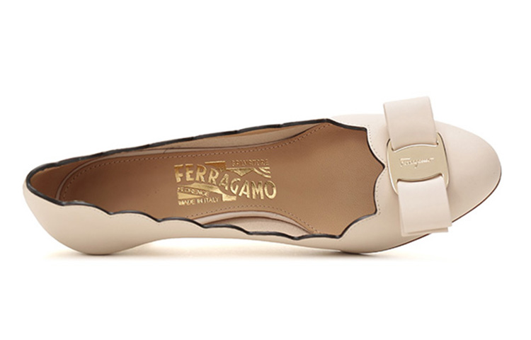(W) FERRAGAMO High Heel 'Bone Bow' 圖 5
