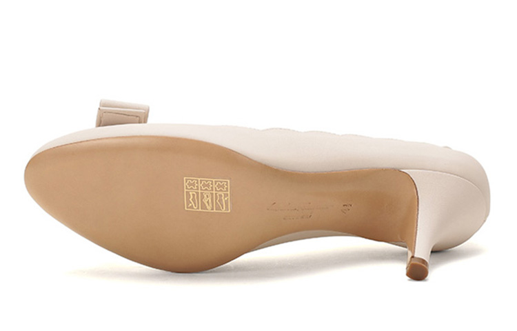 (W) FERRAGAMO High Heel 'Bone Bow' 圖 6