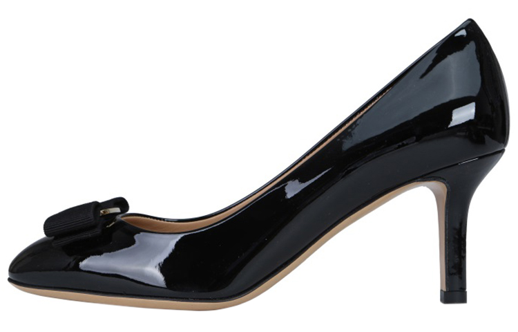 (W) FERRAGAMO High Heel 'Elegant Fashion Black'