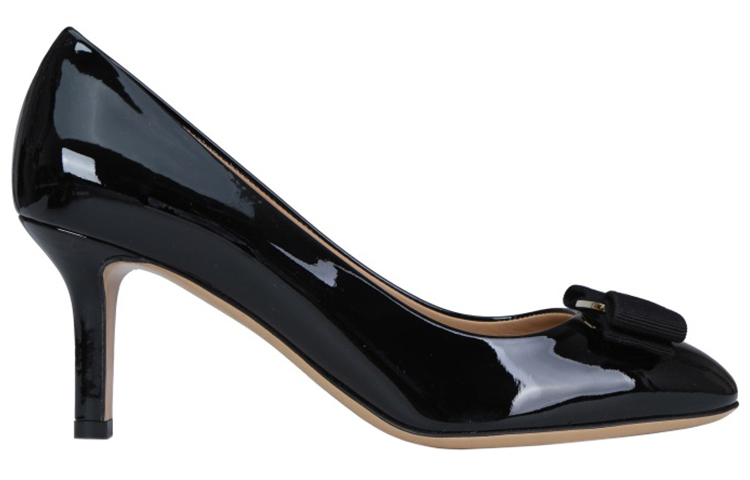 (W) FERRAGAMO High Heel 'Elegant Fashion Black' 圖 2