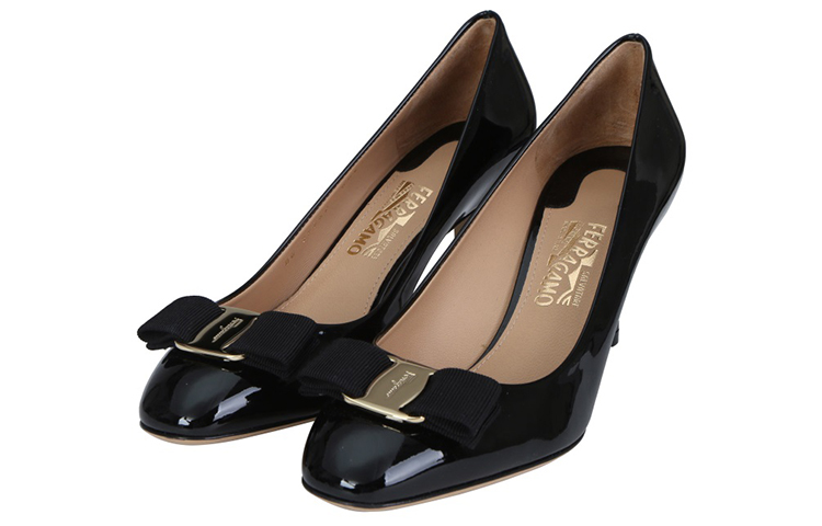 (W) FERRAGAMO High Heel 'Elegant Fashion Black' 圖 3