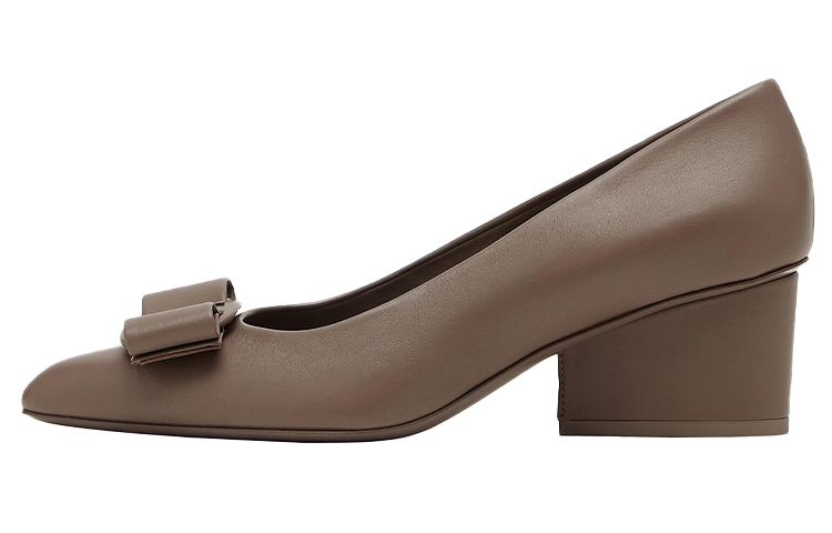 (W) FERRAGAMO High Heel 'Grey Brown'