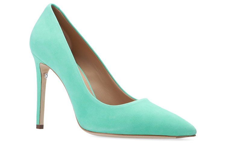 (W) FERRAGAMO Ilary 'Green Velvet High Heel' 圖 2