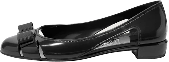 (Women) FERRAGAMO Jelly Patent Leather Pumps 'Black' 035656-726363 (Women) FERRAGAMO Jelly Patent Leather Pumps 'Black' 035656-726363