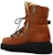 (W) FERRAGAMO But Ankle Kulit 'Warm Brown Lace-Up' 01E240-756770