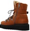 Purchase (W) FERRAGAMO But Ankle Kulit 'Warm Brown Lace-Up' 01E240-756770