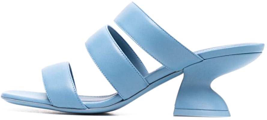 (W) Sandalias de Tacón Ancho de Cuero FERRAGAMO 'Azul Cielo' 01B633-743786 Buy (W) Sandalias de Tacón Ancho de Cuero FERRAGAMO 'Azul Cielo' 01B633-743786