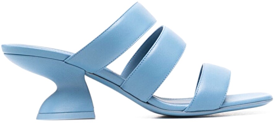 (W) Sandalias de Tacón Ancho de Cuero FERRAGAMO 'Azul Cielo' 01B633-743786 Order (W) Sandalias de Tacón Ancho de Cuero FERRAGAMO 'Azul Cielo' 01B633-743786