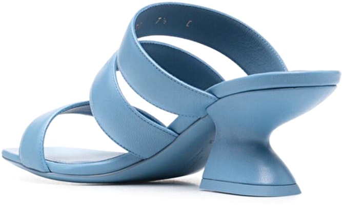 (W) Sandalias de Tacón Ancho de Cuero FERRAGAMO 'Azul Cielo' 01B633-743786 Shop (W) Sandalias de Tacón Ancho de Cuero FERRAGAMO 'Azul Cielo' 01B633-743786