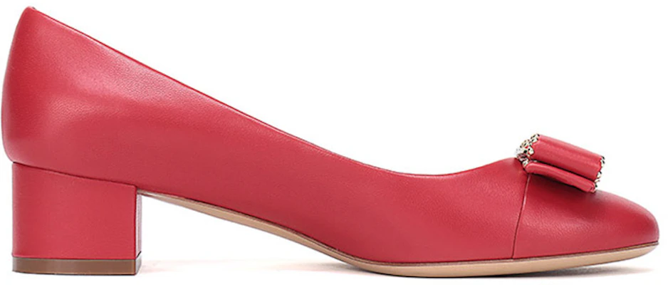 (W) Tacchi Alti in Pelle con Fiocco FERRAGAMO ''Rosso'' 01N555-692155 Order (W) Tacchi Alti in Pelle con Fiocco FERRAGAMO ''Rosso'' 01N555-692155