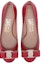 Shop (Women) FERRAGAMO Leather Bow High Heels 'Red' 01N555-692155