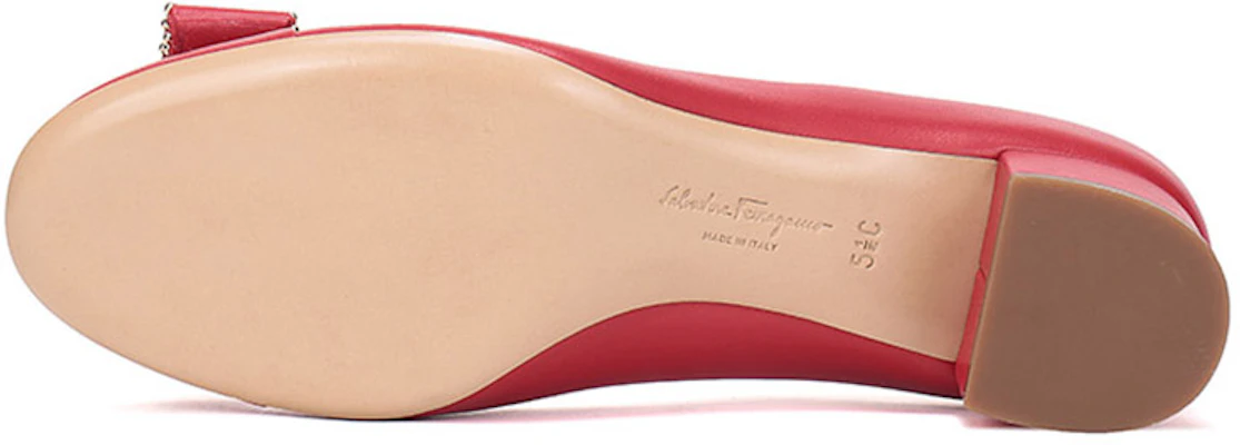 (W) Tacchi Alti in Pelle con Fiocco FERRAGAMO ''Rosso'' 01N555-692155 Details for (W) Tacchi Alti in Pelle con Fiocco FERRAGAMO ''Rosso'' 01N555-692155