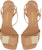 (W) Sandal Tumit Blok Berhujung Empat Berkulit FERRAGAMO 'Beige' 01F915-763191