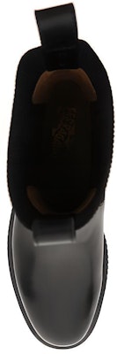 (Women) FERRAGAMO Leather Chelsea Boot 'Black' 1D5150-753853 Shop (Women) FERRAGAMO Leather Chelsea Boot 'Black' 1D5150-753853