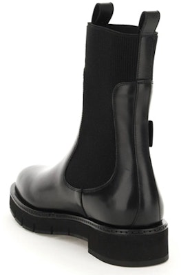 (W) Botas Chelsea de Cuero FERRAGAMO 'Negras' 1D5150-753853 Shop (W) Botas Chelsea de Cuero FERRAGAMO 'Negras' 1D5150-753853