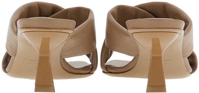 (W) FERRAGAMO Sandal Hak Tebal Kulit Silang 'Beige' 01F939-761900 Purchase (W) FERRAGAMO Sandal Hak Tebal Kulit Silang 'Beige' 01F939-761900