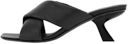 Buy (W) SANDAL FERRAGAMO Tali Silang Kulit 'Hitam' 01F939-761898