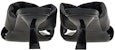 (W) SANDAL FERRAGAMO Tali Silang Kulit 'Hitam' 01F939-761898