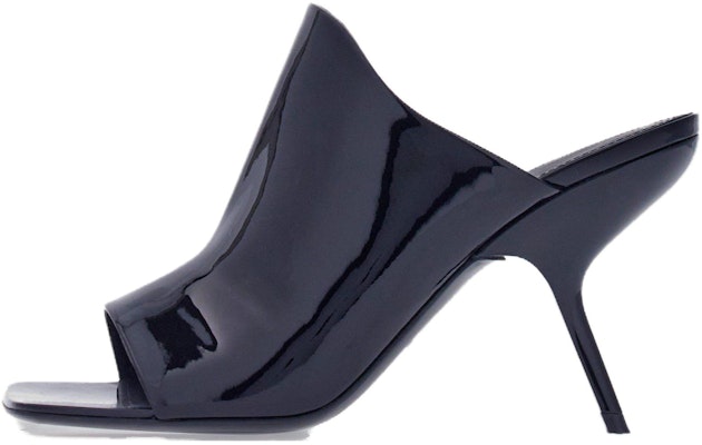 (Women) FERRAGAMO Leather High Heel Mule 'Black Comfort Square Toe' 01G519-767910 Buy (Women) FERRAGAMO Leather High Heel Mule 'Black Comfort Square Toe' 01G519-767910