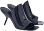 Order (W) FERRAGAMO Kasut Tumit Tinggi Kulit Hitam Hujung Petak Selesa. 01G519-767910