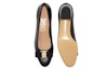 Lookbook (W) FERRAGAMO Kasut Tumit Tinggi Kulit 'Tumit Blok Hitam' 017468-574571