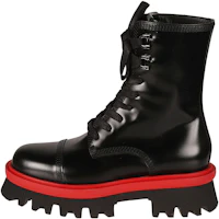 (Women) FERRAGAMO Leather Lace-Up Martin Boots 'Black' 01F701-763845 (Women) FERRAGAMO Leather Lace-Up Martin Boots 'Black' 01F701-763845