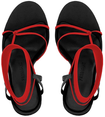 (W) フェラガモ レザー レースアップ Peep Toe サンダル (黒) 01F124-760692 Lookbook (W) フェラガモ レザー レースアップ Peep Toe サンダル (黒) 01F124-760692