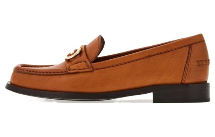 (W) FERRAGAMO Leather Loafer 'Brown'