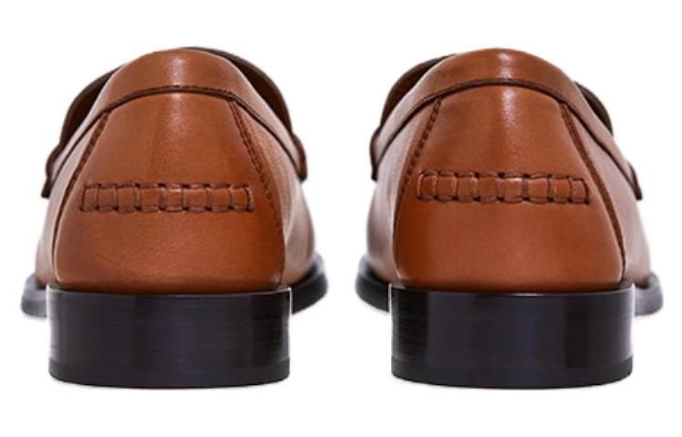 (W) FERRAGAMO Leather Loafer 'Brown' 圖 4
